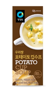 우리쌀포테이토컵수프